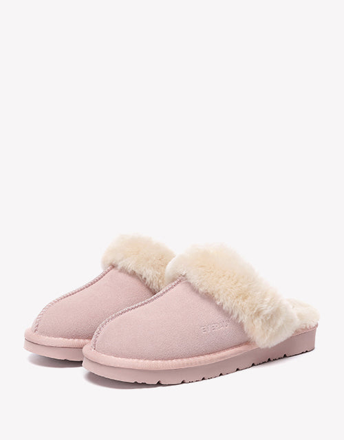 Muffin Slipper Suede In Pink