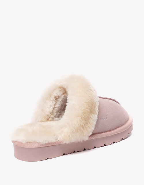 Muffin Slipper Suede In Pink