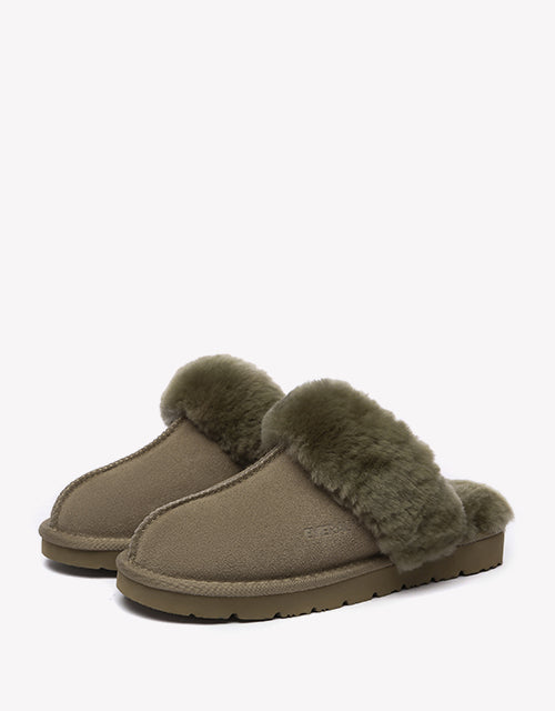 Muffin Slipper Suede In Caribou