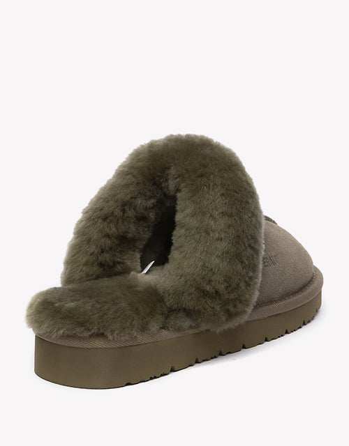 Muffin Slipper Suede In Caribou