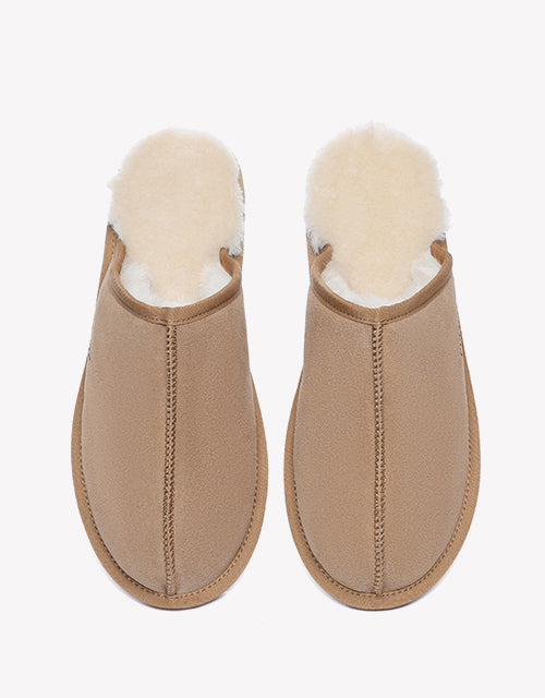 Bennett Slipper in Chestnut