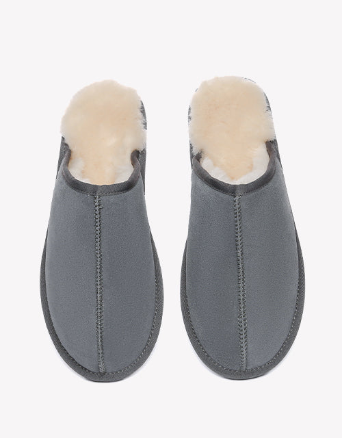 Bennett Slipper in Grey