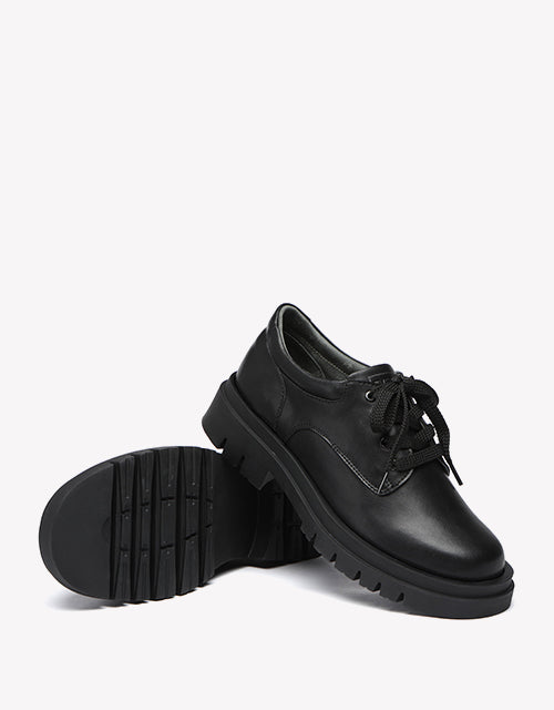 Senior Lace Up School Shoes in Large Size