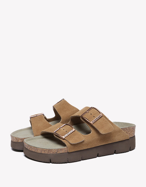 Sandal Platform in Brown