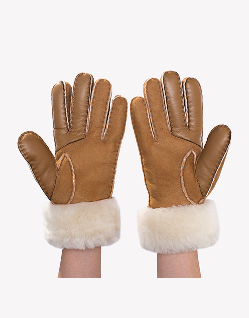 Stacey Ladies Gloves In Chestnut