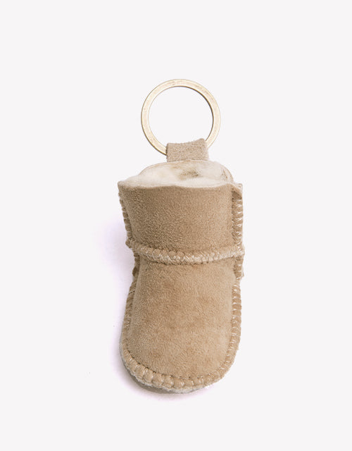 Bootie Keyring In Sand