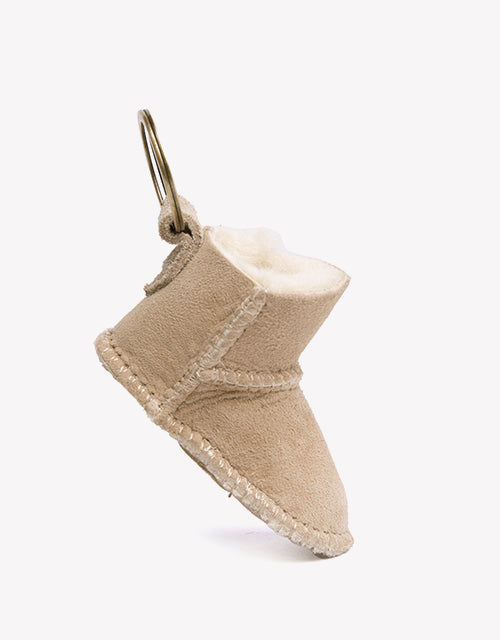 Bootie Keyring In Sand