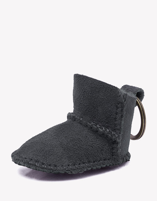 Bootie Keyring In Grey