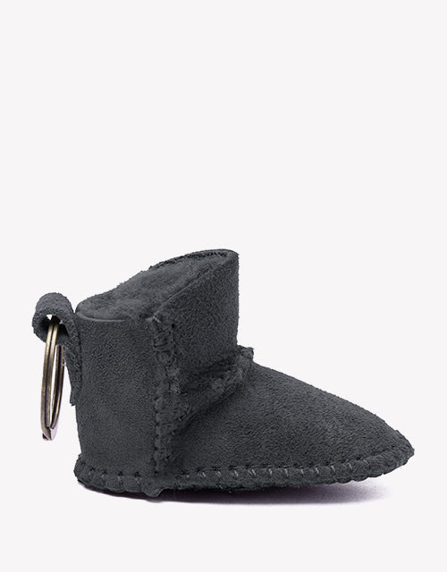 Bootie Keyring In Grey