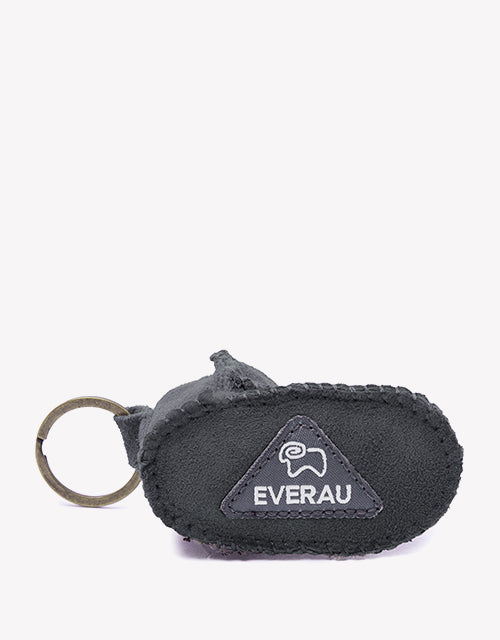 Bootie Keyring In Grey