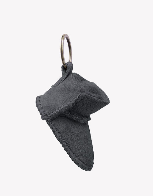 Bootie Keyring In Grey