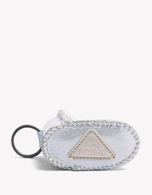 Bootie Keyring In Silver