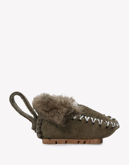 Popo Moccasin Keyrings in Brown